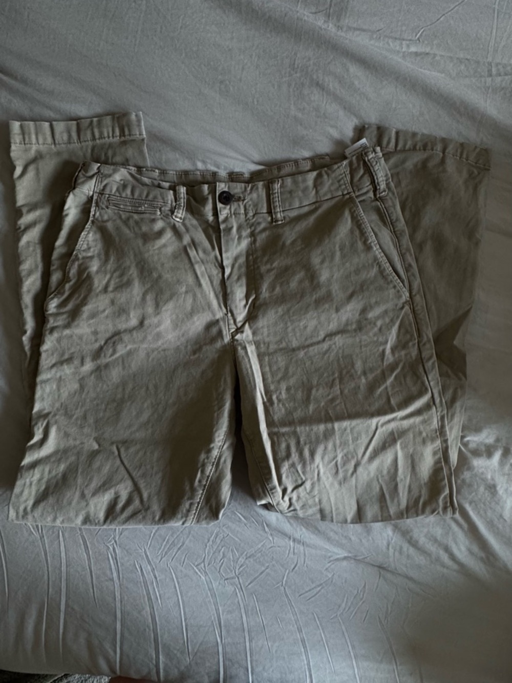 American Eagle Outfitters Men's Khaki Chinos - Light Tan